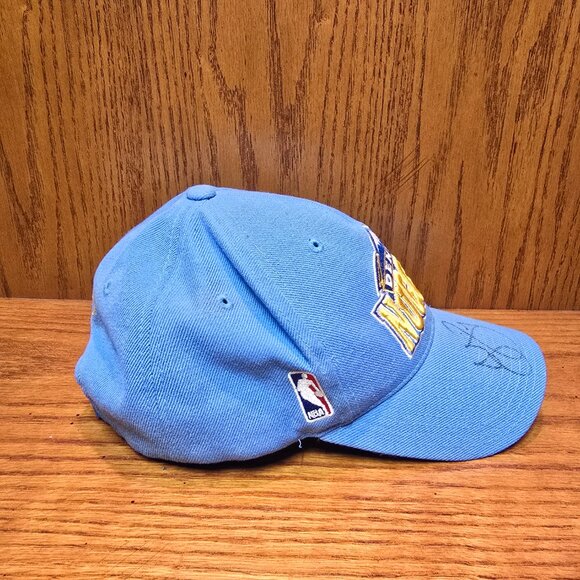NBA Denver Nuggets Autographed Hat Junior Harrington Jeff Trepagnier Reebok - Picture 5 of 6